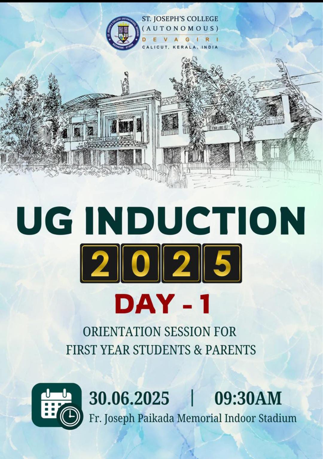 FYUPG 2025 INDUCTION