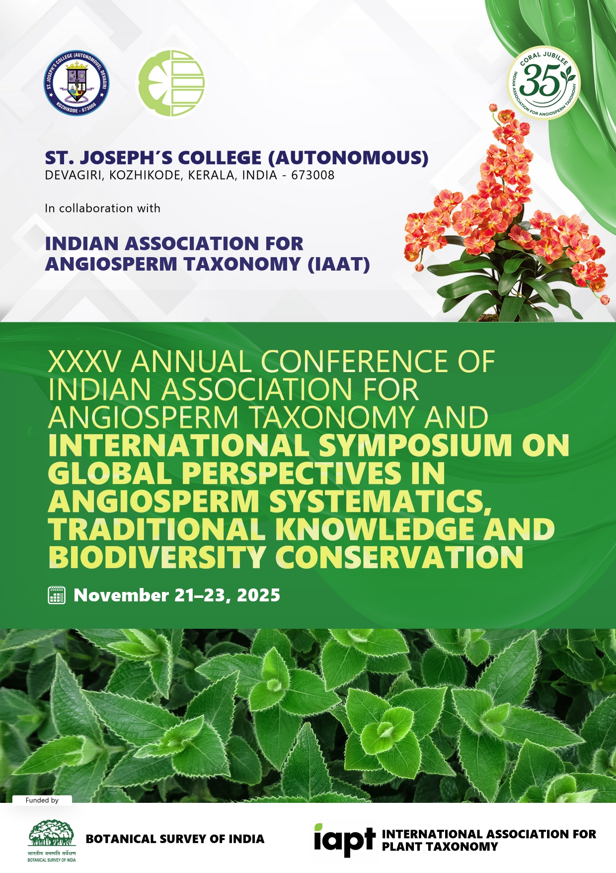 XXXV Annual Conference of IAAT and International Symposium